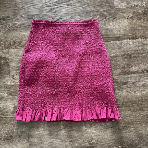 Anthropologie Dresses & Skirts - Anthropologie Smocked Mini Skirt -XL
